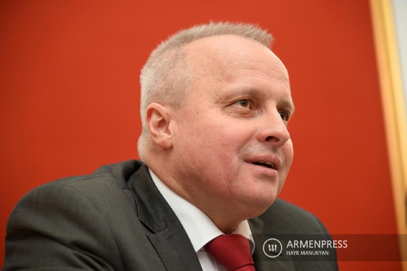 Посол России в Армении Сергей Копыркин в Ереване