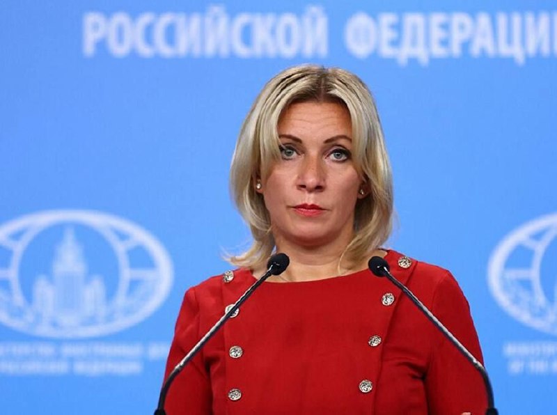 Мария Захарова на брифинге МИД России