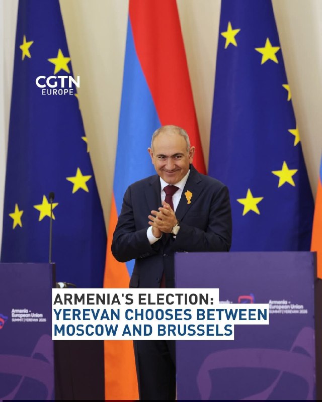 Избирательная урна на парламентских выборах в Армении, Ереван.